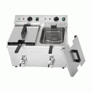 Friteuse à induction à poser - 2 cuves de 7,5 L - 3 kW - Buffalo - CT012_8
