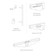 Porte anti-effraction sur mesure avec pare-balles, pleine ou vitrée - simple et double - cr4 - fb6_8
