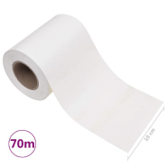 Vidaxl écran d'intimité de jardin pvc 70x0,19 m blanc 147859_8