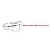 Porte simple sur mesure avec pare-balles fb7 -  ftmq 0052_8