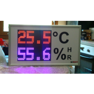Afficheur lumineux LED pour afficher heure, date, température(s), chronomètre - MHD - MHDC - MHDT et MHD2T_8
