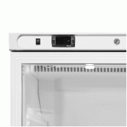 Armoire réfrigérée positive vitrée dessous de comptoir Série C 150L blanc - Polar - CZ785_8