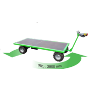 Plateau électrique agricole conçu pour le transport de botte de paille -Capacité de charge 700 kg sur terrain plat -CT2-A-249 - STI constructeur_8