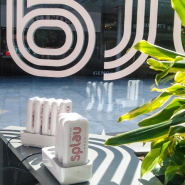 Station chargeur téléphone Blues Ergo - 5 batteries portatives avec câbles tridents (Lightning, Micro-USB, USB-C)_9