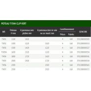 Medium vert - clôture grillagée - ferro bulloni - largeur 2.5 m_8