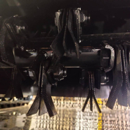 Robot débroussailleur pour entretien des zones forestières difficiles