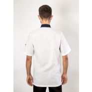 Veste de cuisine mixte - modèle Cagnes - manches courtes ou longues - personnalisable - Made in France_8