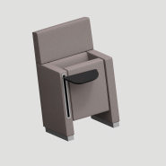 Fauteuil simple et stylé L213 - Pour conférences, auditoriums, théâtres, et espaces d'apprentissage_8