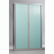 Armoire avec tablettes réglables au pas de 50 mm