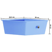 Vidaxl chariot rangement mobile à 15 tiroirs xxl multicolore plastique 320410_8