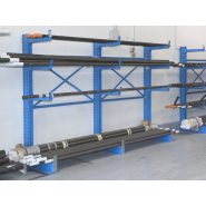 Rayonnage cantilever conçu pour le stockage manuel de produits longs de 3000 à 6000 mm - PROFILBAR_8