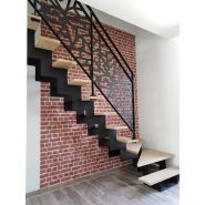 Escalier tourant -acier  cremaillere