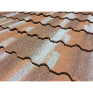 Tuile métallique modèle galbé double romane - Résistant aux charges de neige, de glace - GERARD® MILANO_8
