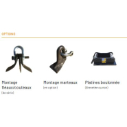 Débroussailleuse renforcée Série DA - Série lourde pour mini-pelle de 2 à 7 tonnes - Largeur 640mm à 1100mm - GHEDINI ATTACHMENTS_8