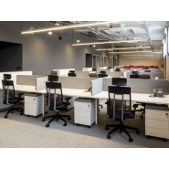 Bureau bench et individuel design contemporain - OGI U - ergonomique et modulable_8