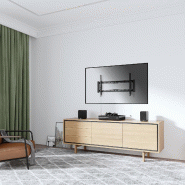 VALUE Support mural TV, distance murale de 47 mm, inclinable,_8