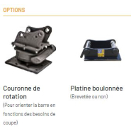 Taille-haie hydraulique Série BTC - Pour mini-pelles et pelles hydrauliques de 2.5 à 14 tonnes - Technologie Sharp-Cut - Lames en Hardox 450_8