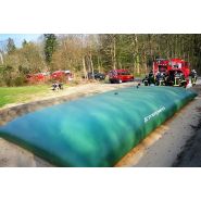 Réservoir d'eau pliable 120m³ pour défense extérieure contre l'incendie