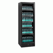 Vitrine réfrigérée noire - SCU1425H - finition élégante, porte vitrée réversible, froid ventilé, LED_8