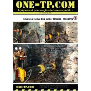 Éclateur HRB pour utilisation en carrières et tunnels