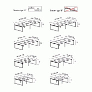 Bench bureaux vis-à-vis piètement fermé à partir de 2 postes So Martos_8