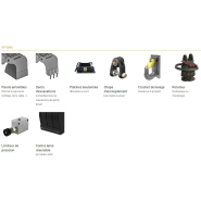 Pince d'enrochement Série GMPMT - Compatible pelle 1.5 à 18 tonnes - Marque GENERAL TP_8