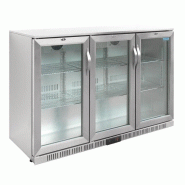 Arrière-bar trois portes pivotantes Série G inox 330L GL009 Polar_8