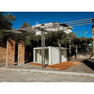 Container technique 20 pieds pour ateliers,  bureaux, salles de stockage et salle de réunion_8