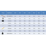 Vidaxl panneaux de terrasse creux et accessoires wpc 30 m² 4 m teck 275729_8