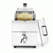 Friteuse à induction avec robinet de vidange 8L 230V HENDI_8