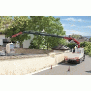 Grue auxiliaire Fassi F295RA e-dynamic - 28,95 tm - bras hydraulique jusqu'à 26,70 m avec jib_8