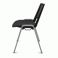 Chaise visiteur empilable So Caserte - P15, Kit d'accroche AC57, Kit tablette avec 1 accoudoir So Caserte_8