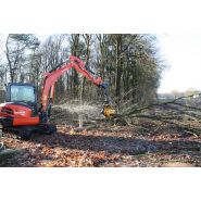 Grappin polyvalent pour engins TP et manutention