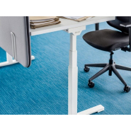 Bureau assis-debout motorisé réglable en hauteur avec une manivelle ou électriquement - DRIVE_8