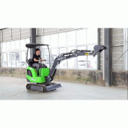 Mini Pelle LITHIUM Everun ERE12E + 3 Godets Offerts - Zero Emission_8