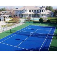 Dalle personnalisable - réduction phonique - sports de raquette et rebond - DOUBLE-SPIN PRO_8