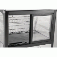 Vitrine de comptoir réfrigérée économe en énergie Série G noire 120L - Polar - GP292_8