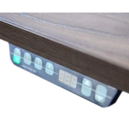 Bureau de direction ergonomique en mélamine structurée -Réglable de 67 à 130 cm - MYTO_8