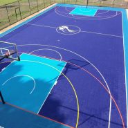 Dalle renforcée personnalisable Dynamic Elite - Traitée anti-UV avec 32 coussins en plastique PET pour aires de jeux et terrains de sport_8