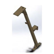 Fauteuil  d'amphithéâtre à piétement latéral avec assise et dossier ergonomique, tablette en contre-plaquéhêtre - NEWTON_8