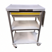 Guéridon modulaire de soins ou vaccination - JETCART, stockage organisé des fournitures médicales et dossiers cliniques_8