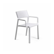 Fauteuil en résine TRILL - Stamp - design intemporel en polypropylène fiberglass avec accoudoirs - usage extérieur_8