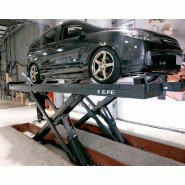 Pont ciseaux encastrable 5T + levage auxiliaire 3,5T - 5100mm_8