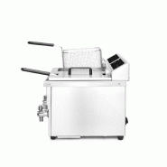 Friteuse à induction avec robinet de vidange 2x8L 230V HENDI_8