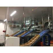 Convoyeur à câble monorail  en circuit fermé  pour une manutention aérienne simple, propre et silencieux- ORION_8