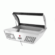 Vitrine de table à salade réfrigérée 8xGN1/6 positive 67L HENDI_8