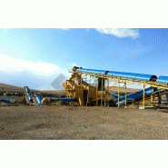 Concasseur giratoire pour applications béton et granulats