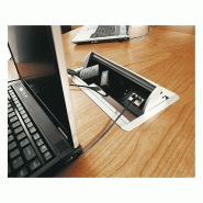 Table de réunion couleur bois - Référence CB02 - Fabricant MACE - Dessus elliptique - Profil sampan et jonque_8