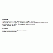 Fauteuil Président cuir avec renfort lombaire RIXON - cuir noir_8