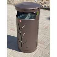 Corbeille extérieur acier galvanisé_8